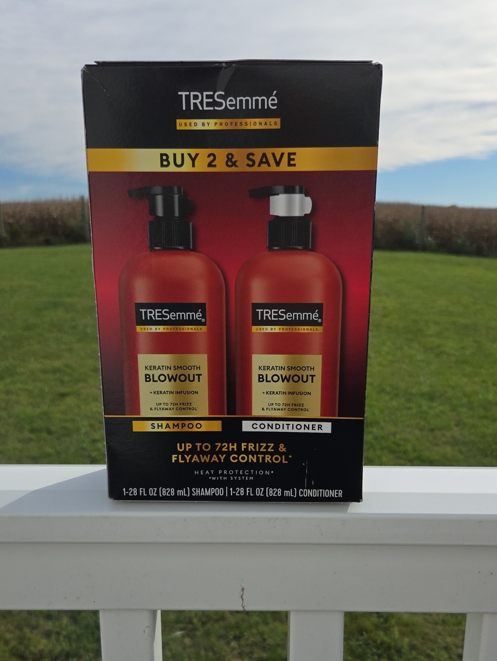 Brand New TRESemme Keratin Smooth Blowout Shampoo and Conditioner 28 Ounces Each